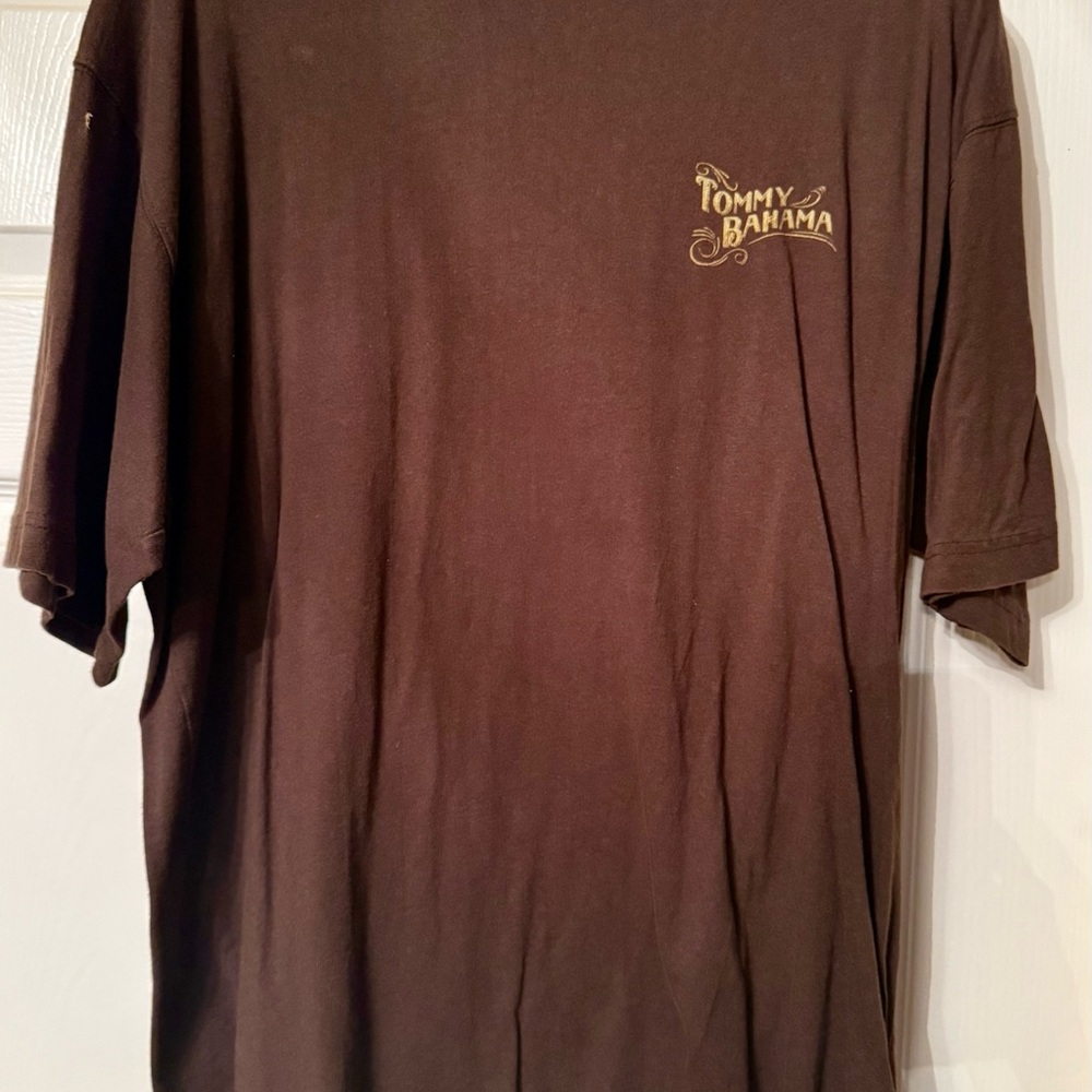 Tommy Bahama Dark Brown Short Sleeve Tee